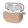Etui silikonowe TECH-PROTECT SILICONE ROPE APPLE AIRPODS PRO 1 / 2 CAFFE LATTE